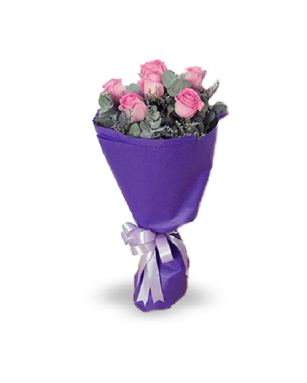 Mauve Bliss Rose Bouquet