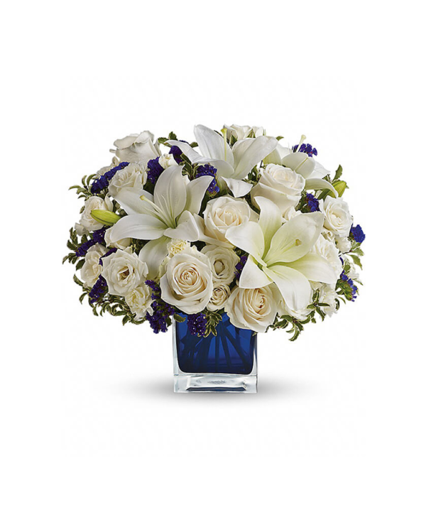 Serene Azure Bouquet